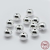 925 Sterling Silver Spacer Beads STER-K171-45S-10mm-3