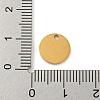 Ion Plating(IP) 304 Stainless Steel Pendants FIND-M017-02G-F-3