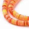 Handmade Polymer Clay Beads Strands CLAY-R089-3mm-009-4