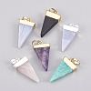 Natural Mixed Stone Pendants G-E493-O-1