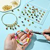 DIY Birthstone Charm Bangle & Pendant Decoration Making Kits DIY-YW0008-95-4