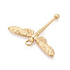 304 Stainless Steel Dragonfly Pendants STAS-T069-23G-2