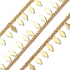 Brass Rhombus Charms Link Chains CHC-H113-06G-1