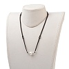 Faux Suede Cord Bracelets & Necklaces Jewelry Sets SJEW-JS00983-9