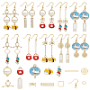 SUNNYCLUE DIY Cartoon Animal Dangle Earring Making Kit DIY-SC0018-98-1