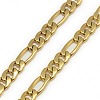 Trendy Men's 201 Stainless Steel Mother-Son Chain Necklaces NJEW-L043B-41G-2