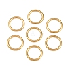 Ion Plating(IP) 304 Stainless Steel Closed Jump Rings STAS-G393-06G-15-1