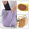 Plastic Knitting Bag Bottoms DIY-WH0308-184-4