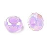 Electroplate Transpant Resin European Beads RE-CBAFF00-02E-2