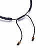 CRAFTDADY  Braided Nylon Cord Bracelets BJEW-CD0001-04-3