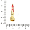 Halloween Brass Enamel Pendants KK-F915-01I-G-3