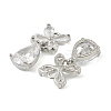 Brass Micro Pave Cubic Zirconia Pendants LS-KK-C107-20A-P-2