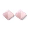 Natural Rose Quartz Cabochons G-G759-Y06-2