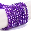 Baking Electroplate Glass Beads Strands LS-DGLA-A039-J2MM-B05-1