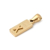 304 Stainless Steel Pendants STAS-Z120-03X-G-2