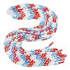Electroplate Glass Beads Strands EGLA-D300-05-17-2
