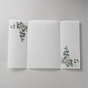 Leaf Pattern Parchment Paper Envelopes DIY-WH20012-04-2