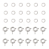 Brass Spring Ring Clasps KK-FS0001-50P-1