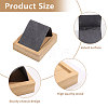 Velvet Earring Display Stand ODIS-WH0086-102-4