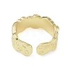 304 Stainless Steel Open Cuff Rings for Women LS-RJEW-H229-02G-07-3