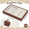 Rectangle Wood Jewelry Trays for Earrings AJEW-WH0880-84A-2