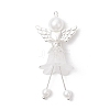 Frosted Acrylic Pendants PALLOY-JF04048-2