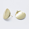 Brass Stud Earring Findings LS-KK-G331-20G-NF-2