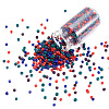 Opaque Glass Round Seed Beads GLAA-TAC0025-07A-08-2