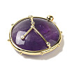 Constellation Natural Amethyst Pendants G-A300-E06-2