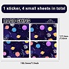 PVC Plastic Waterproof Card Stickers DIY-WH0432-051-2