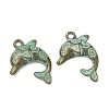 Tibetan Style Alloy Pendants AL-CBA8ABC-05-1