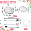 DIY Wedding Lapel Pins Making Kits DIY-UN0007-85-3