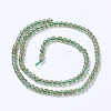 Natural Green Apatite Beads Strands G-F568-208-4mm-2