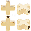 CREATCABIN 60Pcs Brass Beads KK-CN0002-96G-1