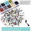10 Style Natural & Synthetic Gemstone Chip Beads G-NB0002-54A-2