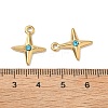 304 Stainless Steel Rhinestone Pendants STAS-L308-04A-G-3