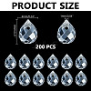 200Pcs Electroplate Glass Beads EGLA-HY0001-14-2