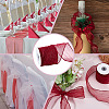 Polyester Organza Ribbons SRIB-WH0011-357B-5