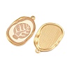 Printed 304 Stainless Steel Pendants STAS-C158-14G-03-2
