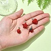 4Pcs 4 Styles Polymer Clay Rhinestone Pendants FIND-YW0005-97-5