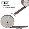 5M Flat Imitation Leather Cord LC-GF0001-05B-02-2