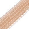 Transparent Glass Beads Strands LS-EGLA-A034-T8mm-MD20-1