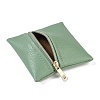 Imitation Leather Jewelry Storage Zipper Bags ABAG-G016-01A-06-3