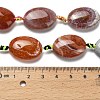Natural Fire Crackle Agate Beads Strands G-F807-E01-01A-5