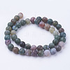 Natural Indian Agate Bead Strands G-G735-01F-8mm-2
