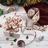 BENECREAT 3Pcs 3 Styles Christmas Theme Polyester Ribbons OCOR-BC0005-41B-4
