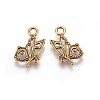 Tibetan Style Alloy Pendants TIBEP-A100603-G-FF-1