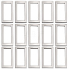 16Pcs Zinc Alloy Buckles FIND-BBC0002-43B-1