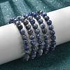 Natural Blue Spot Jasper Beaded Stretch Bracelets BJEW-Q692-35-8mm-6
