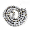 Baking Paint Glass Beads Strands DGLA-N003-10mm-B01-3